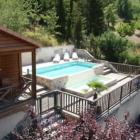Les Gargouilles - Piscine à Débordement Avec Vue Exceptionnelle - Gorges Du Tarn Couette-café