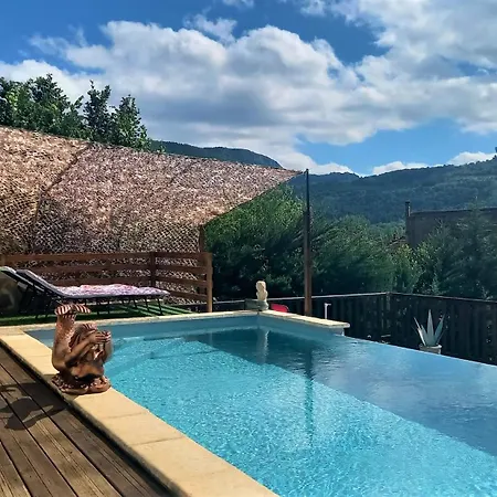 B&B Les Gargouilles - Piscine A Debordement Avec Vue Exceptionnelle - Gorges Du Tarn 3*